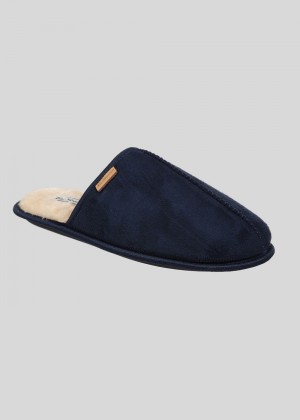 Navy Ben Sherman Country Club Slipper | 1672-DFVYR