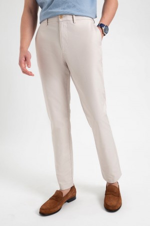 White Ben Sherman Everyday Slim Fit Chino Pants | 9184-YQVNP