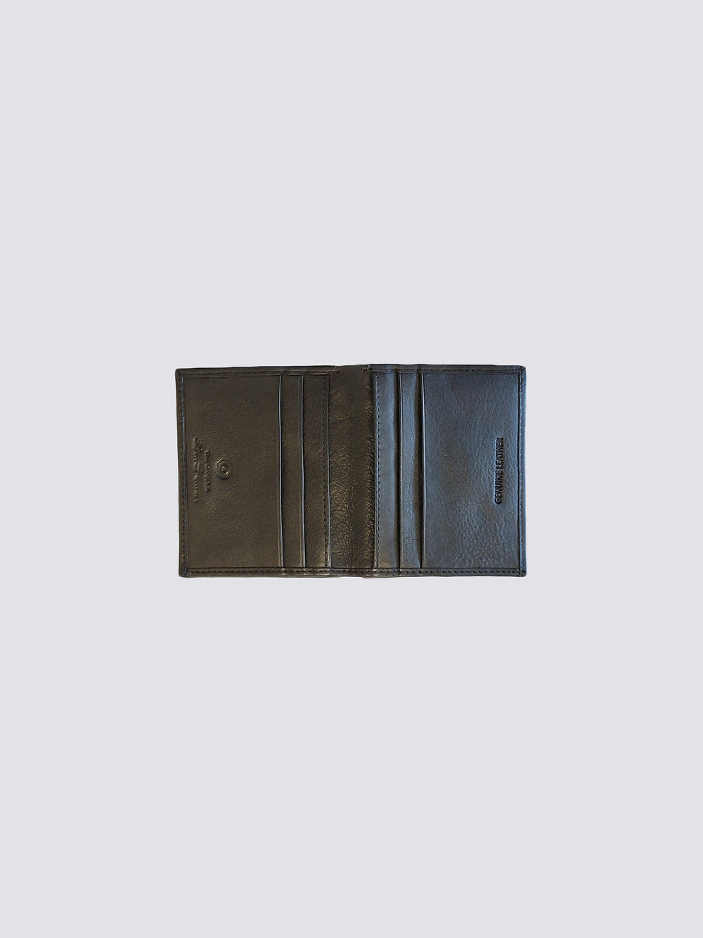 Black Ben Sherman Arden Leather Micro Wallets | 5731-HFCDB