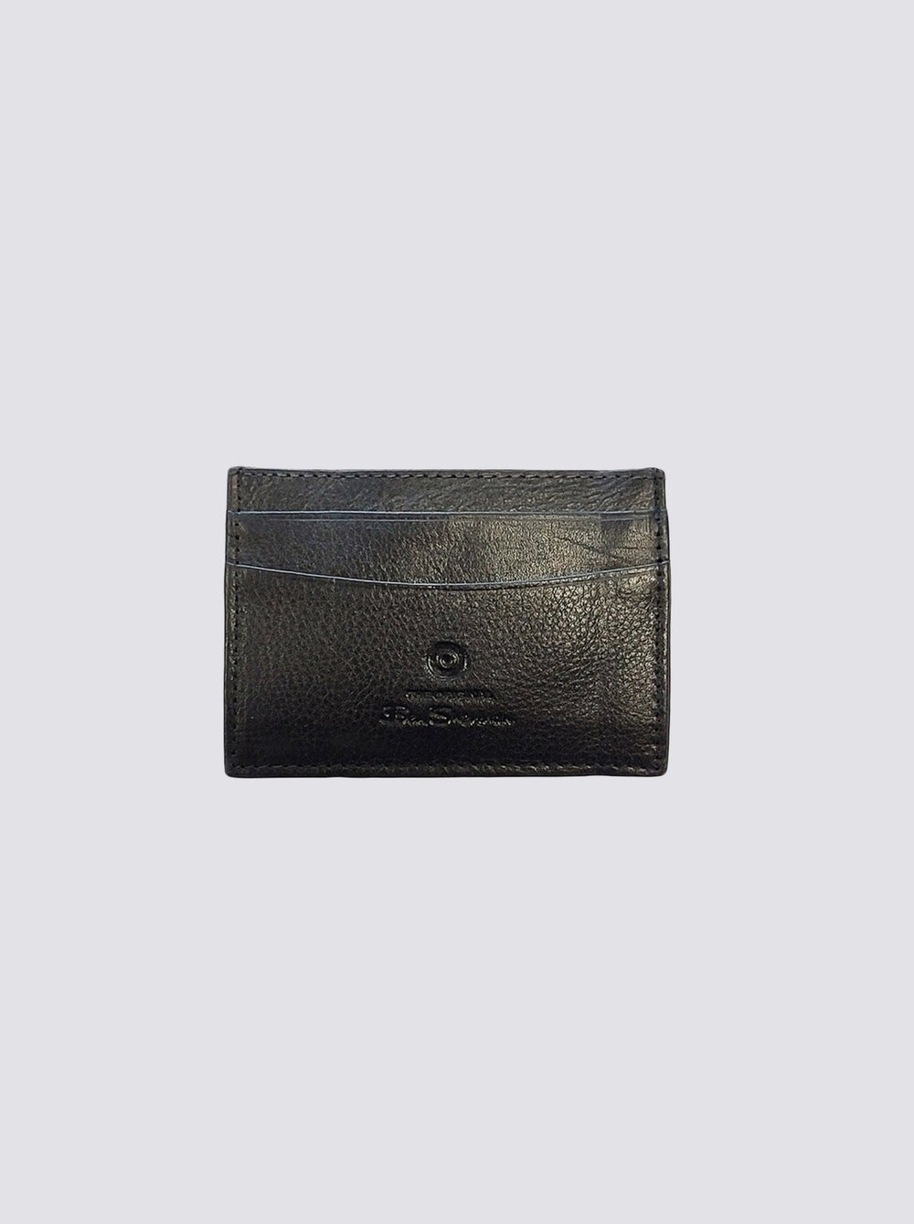 Black Ben Sherman Koki Leather Card Holder Wallets | 5387-PLTXQ