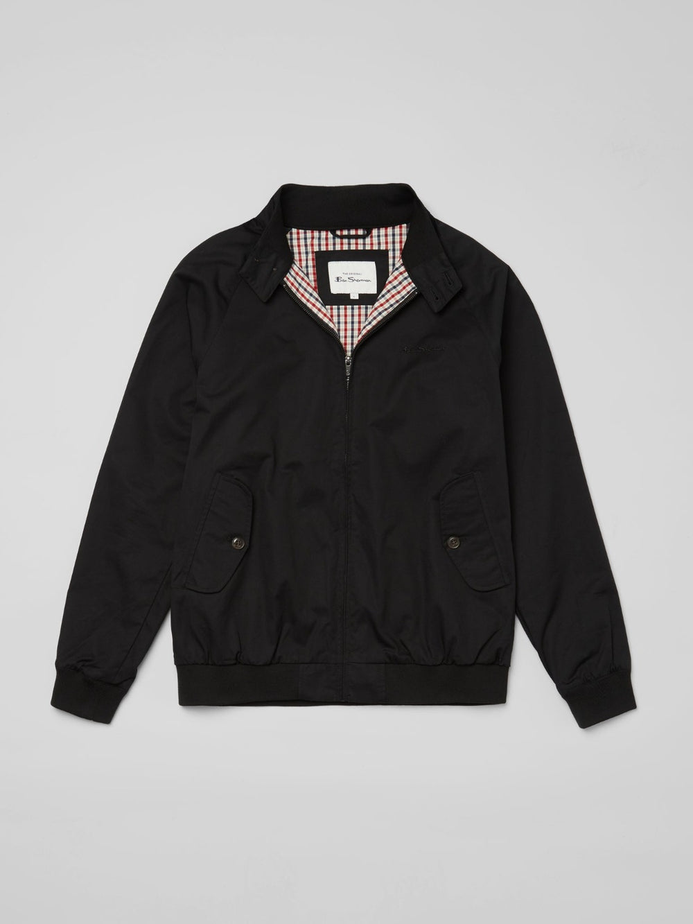 Black Ben Sherman Signature Harrington Jackets | 5674-FCJVP