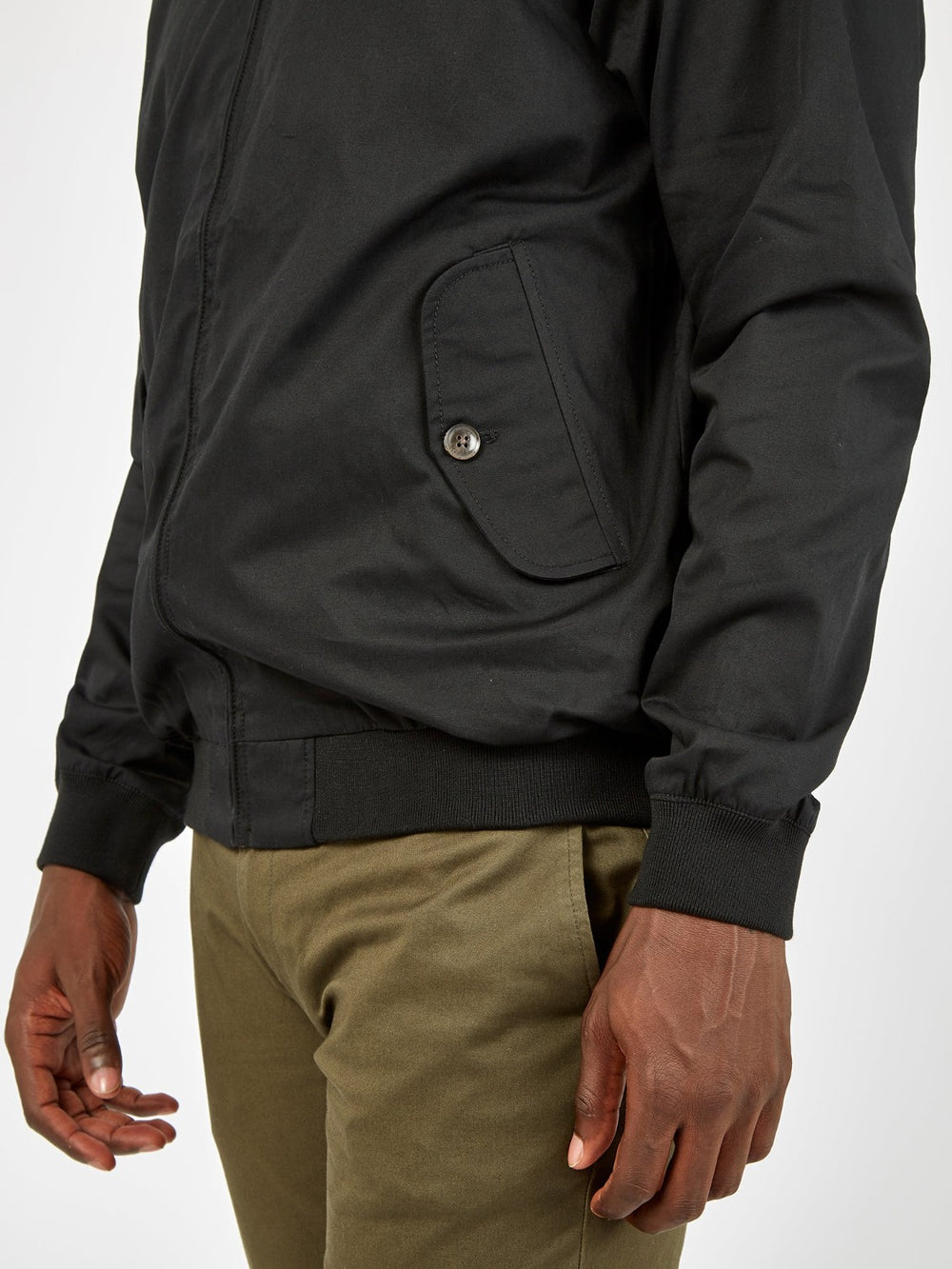 Black Ben Sherman Signature Harrington Jackets | 5674-FCJVP