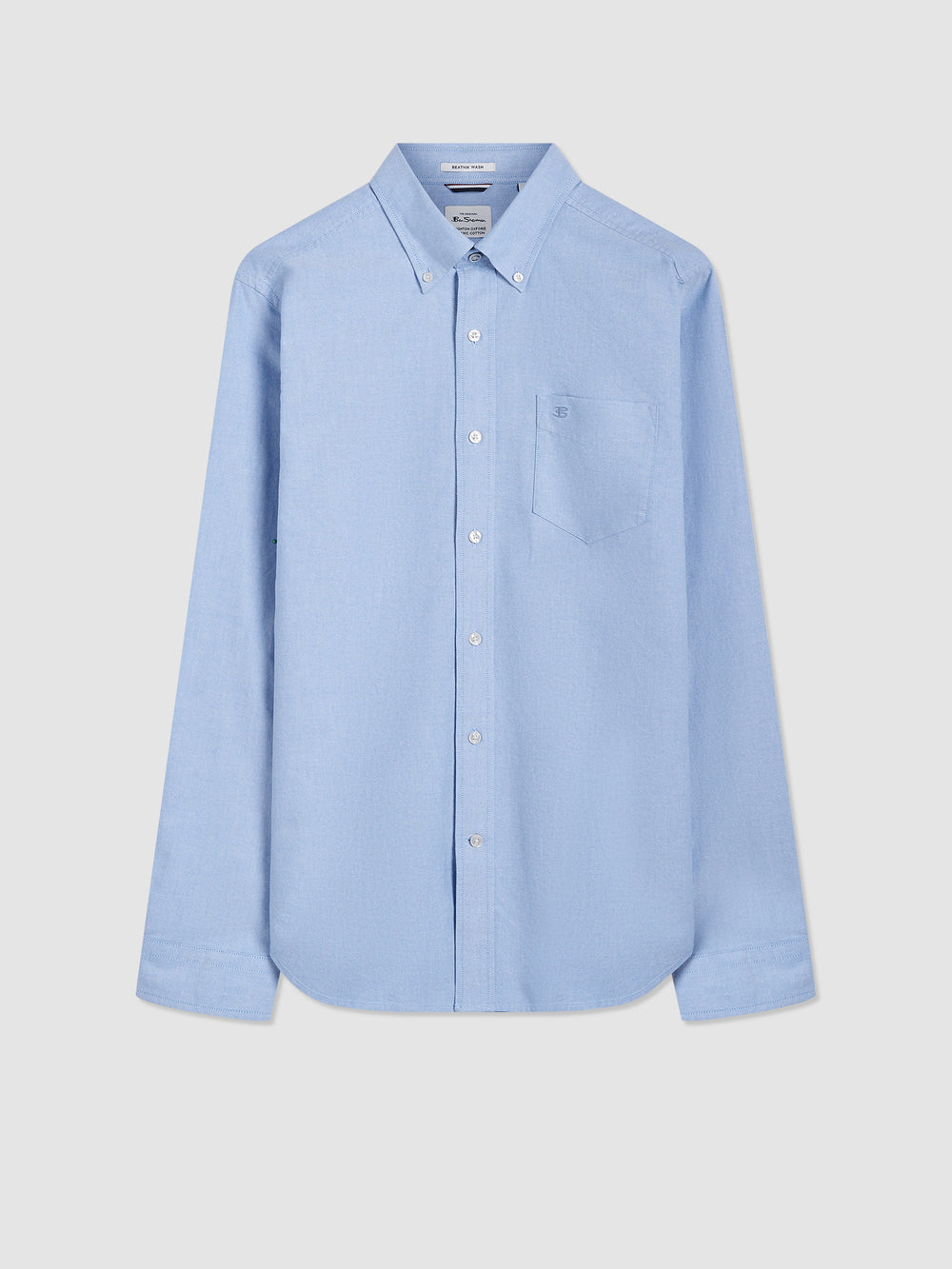 Blue Ben Sherman Brighton Oxford Organic Shirts | 0971-RNGVB