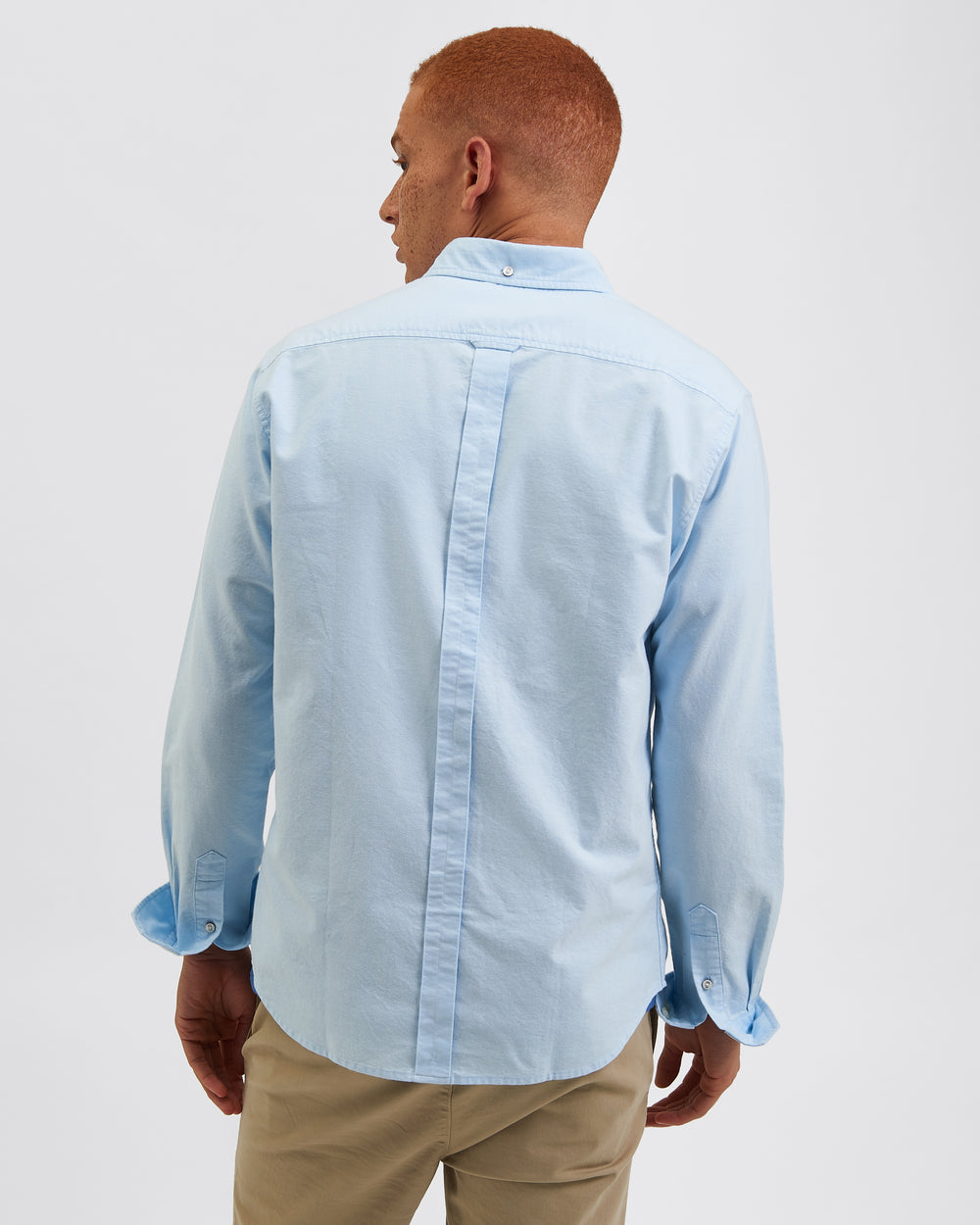 Blue Ben Sherman Brighton Oxford Organic Shirts | 8421-NQKXI