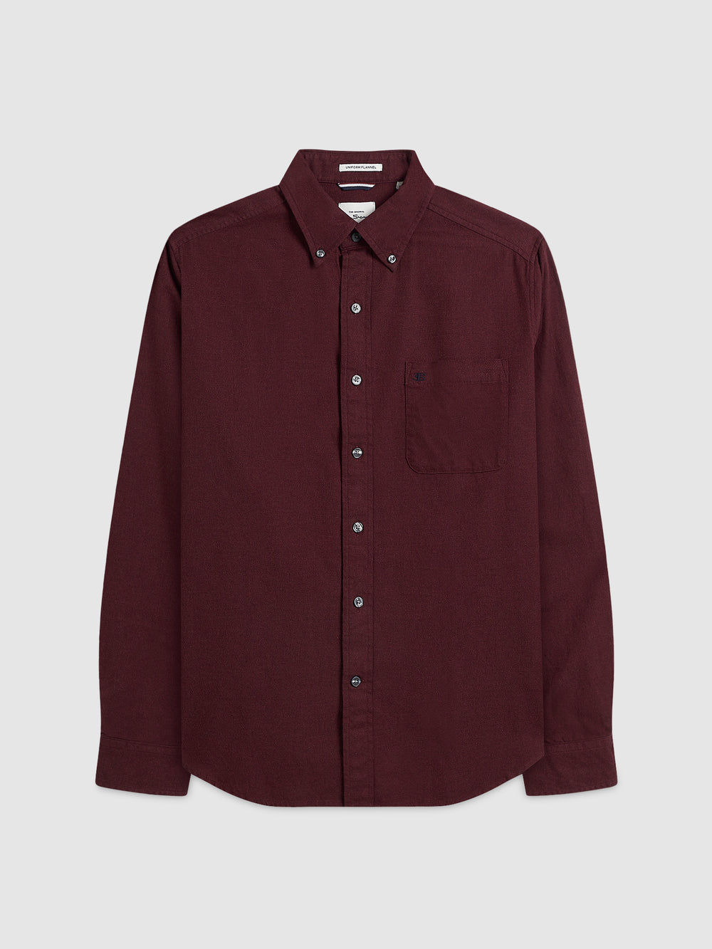 Burgundy / Navy / Beige Ben Sherman Uniform Flannel Shirts | 0476-HRYQW