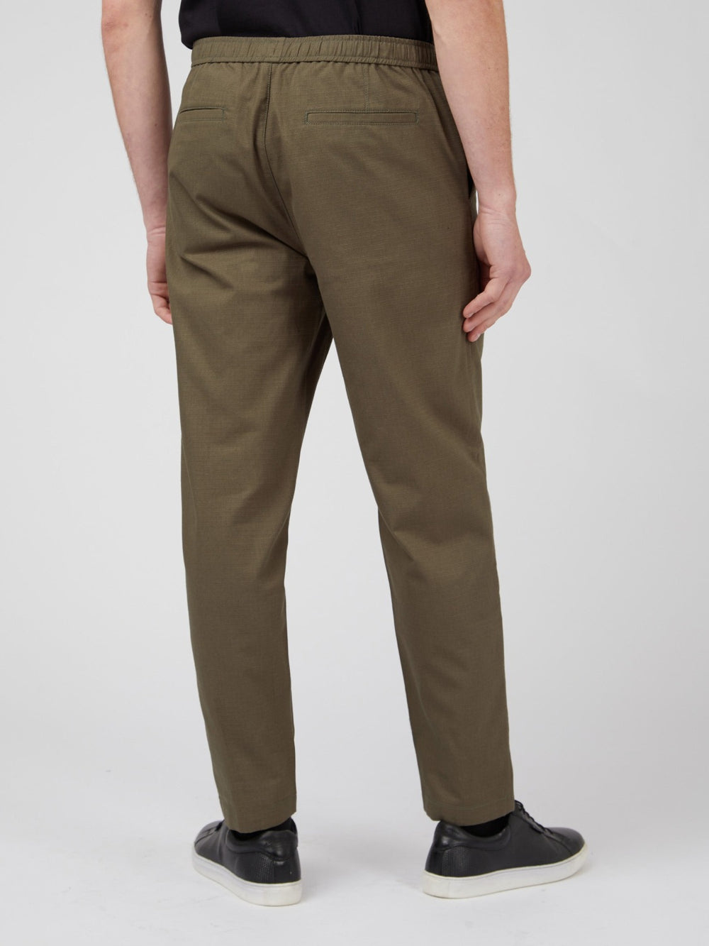 Green Ben Sherman Ripstop Casual Workwear Pants | 9783-QIDUM