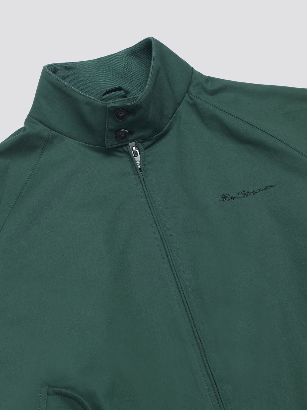 Green Ben Sherman Signature Harrington Jackets | 3021-FVZTD