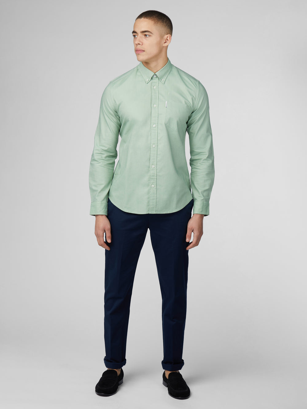 Green Ben Sherman Signature Oxford Shirts | 2813-GSRCL