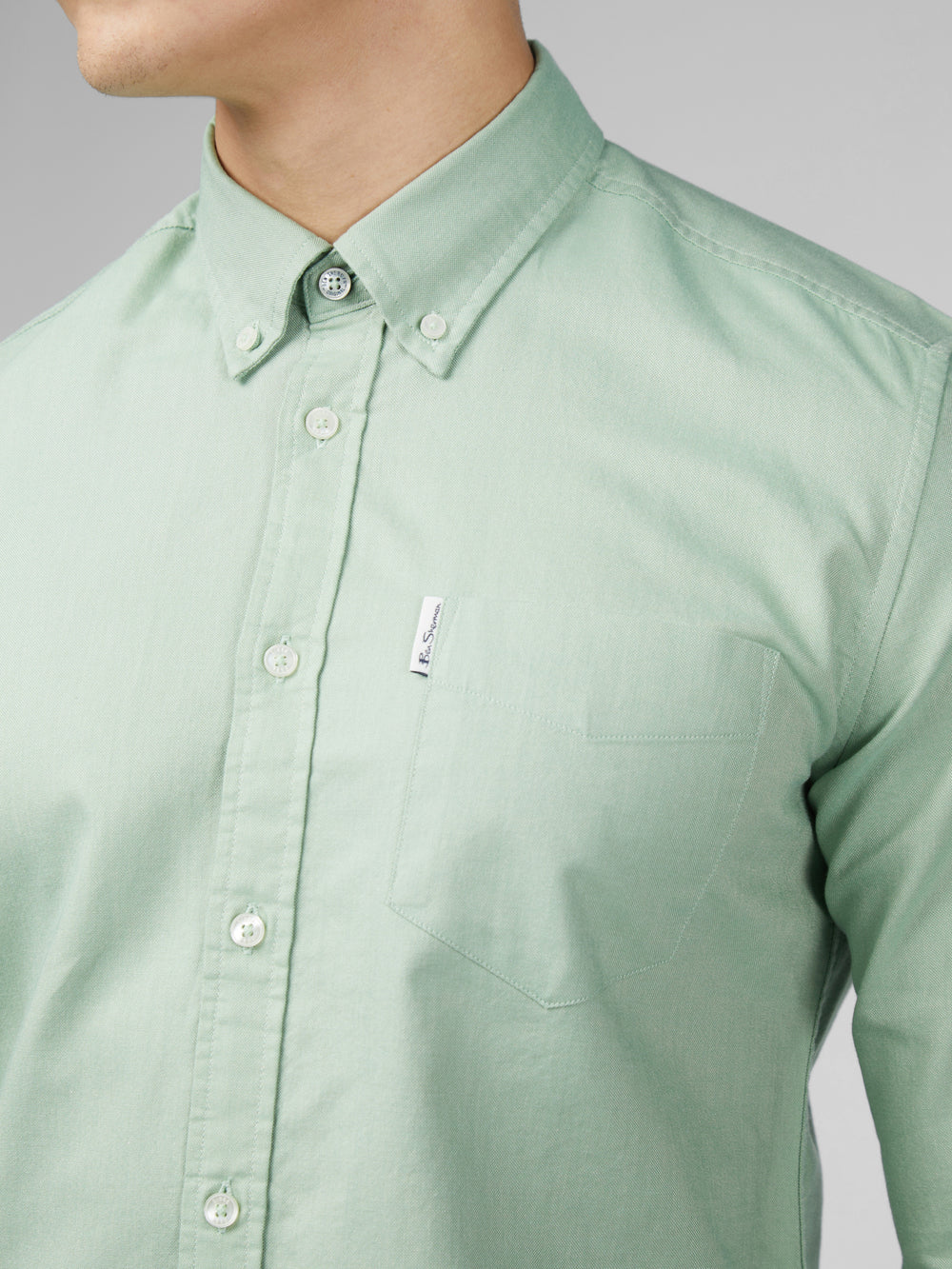 Green Ben Sherman Signature Oxford Shirts | 2813-GSRCL