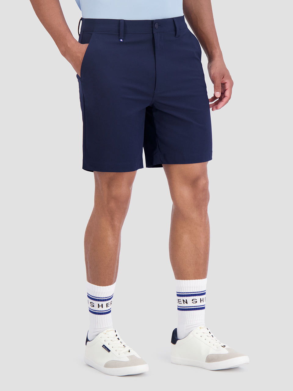 Navy Ben Sherman 4Way Stretch Tech Shorts | 5670-OLPSW