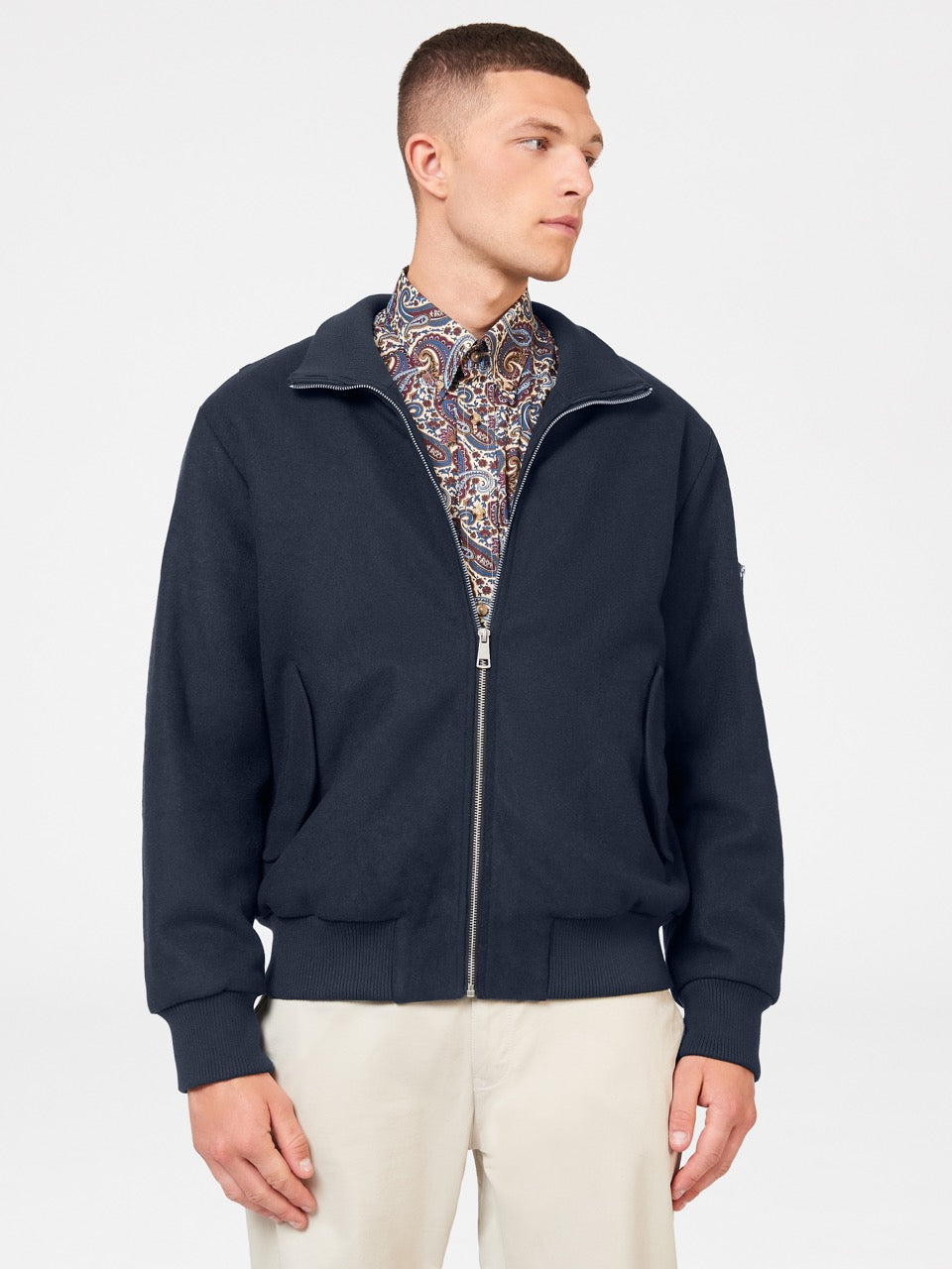 Navy Ben Sherman B by Ben Sherman Utility Jackets | 2319-WNXQC