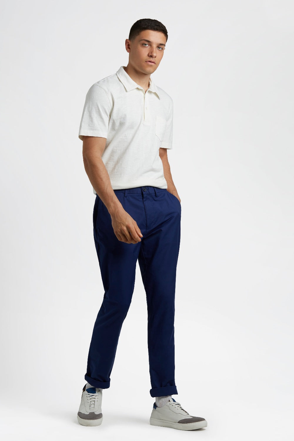 Navy Ben Sherman Everyday Slim Fit Chino Pants | 3241-AUSXZ