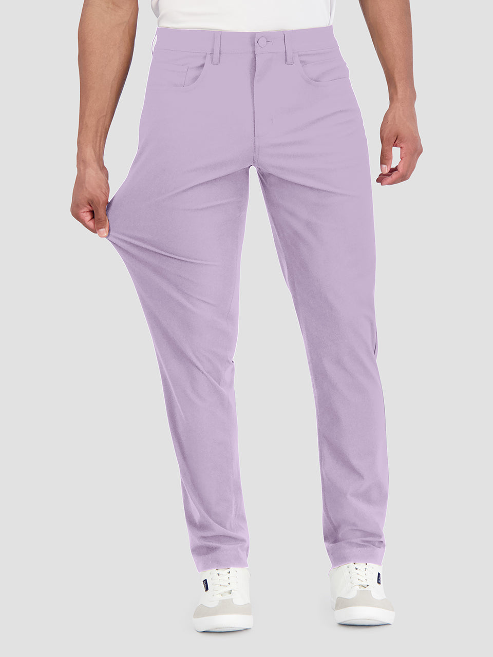 Purple Ben Sherman 4Way Stretch Tech Regular Pants | 9146-GVNTU