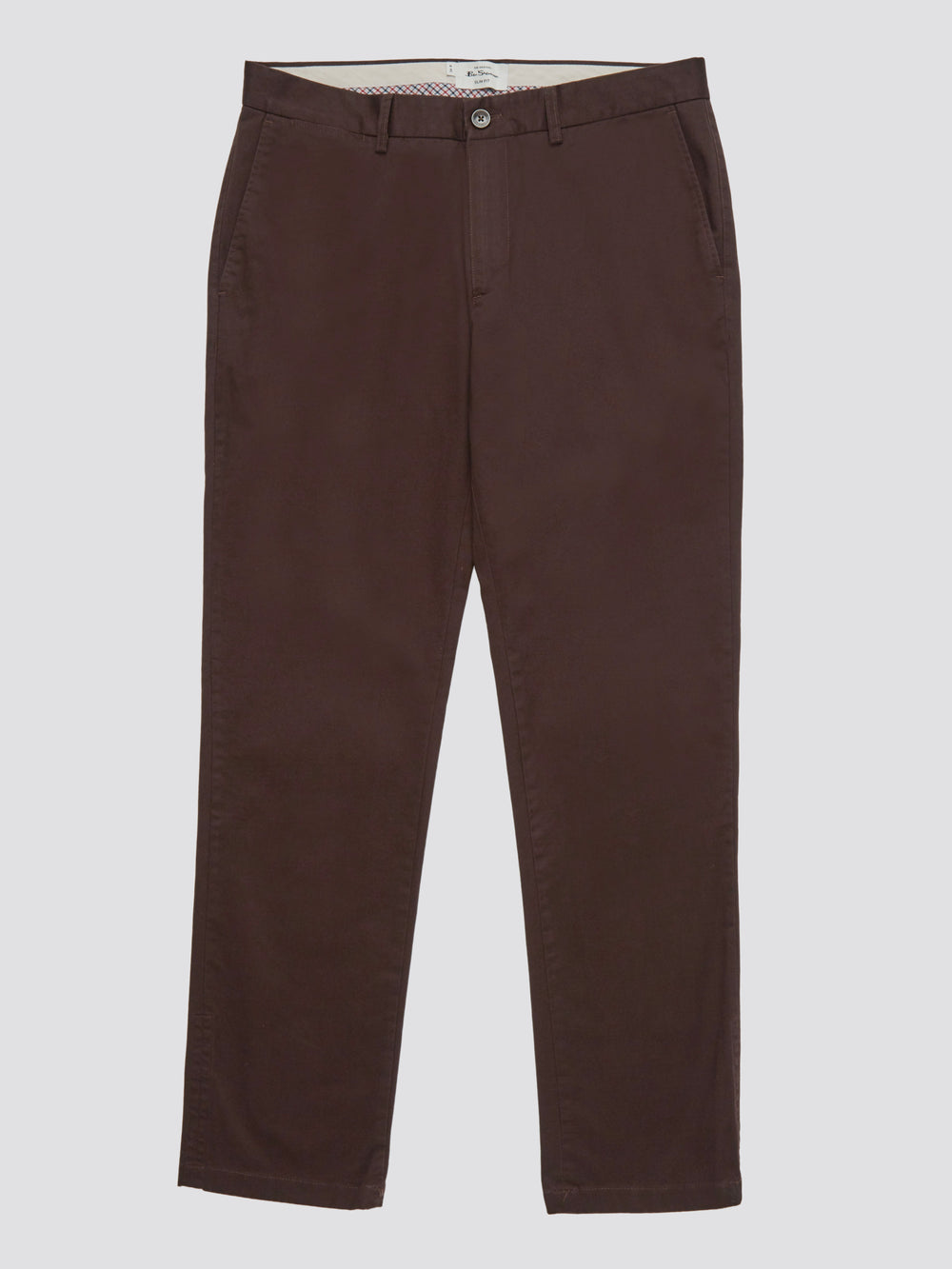 Red Ben Sherman Signature Slim Stretch Chino Pants | 4180-CNDWH