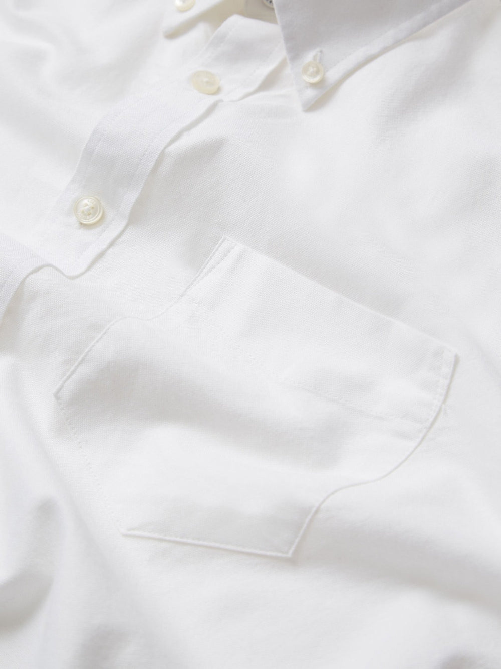 White Ben Sherman Signature Organic Long-Sleeve Oxford Shirts | 5083-FTNGP