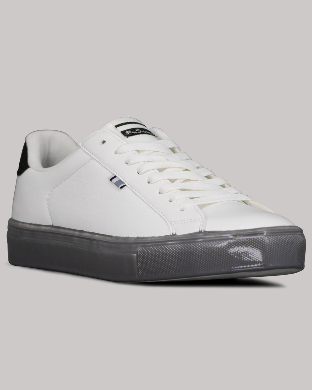 White / Black Ben Sherman Crowley Sneakers | 3015-VQWSP